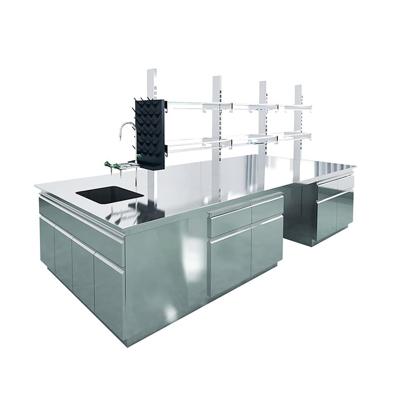 Steel Laboratory Bench Wall Bench Size
