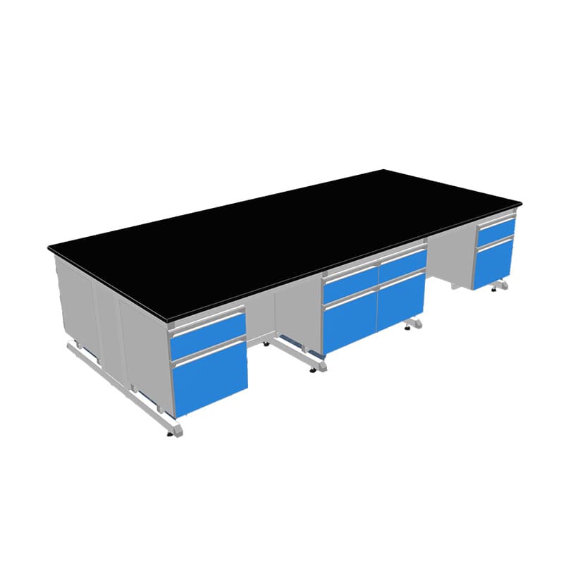 Steel-wood lsland Bench Outer Cover Door